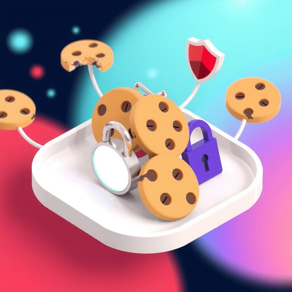 Cookie concept illustration